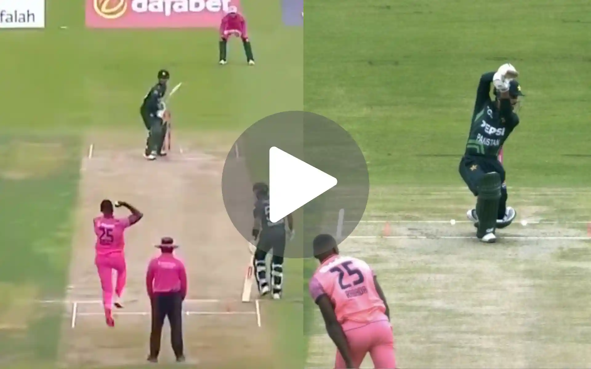 [Watch] Saim Ayub Stuns Rabada With A Graceful Drive vs South Africa In 3rd ODI